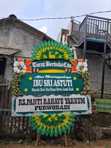 harga karangan bunga duka cita di Pulang Pisau