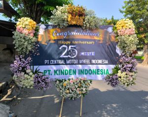 toko karangan bunga pernikahan di Depok